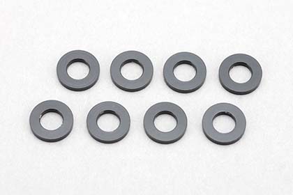 φ3.0 x φ6.0 x 0.5, 1.0, 1.5, 2.0, 3.0mm Spacer Shims (8pcs) YD2 [Yokomo] - Image 2