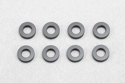 φ3.0 x φ6.0 x 0.5, 1.0, 1.5, 2.0, 3.0mm Spacer Shims (8pcs) YD2 [Yokomo] - Image 3