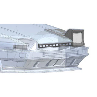1-10 AE86 TRUENO HEADLIGHT SET for AD-RB13 - Real Body Parts SET1 [Addiction] AD-RB13P1 - Image 2