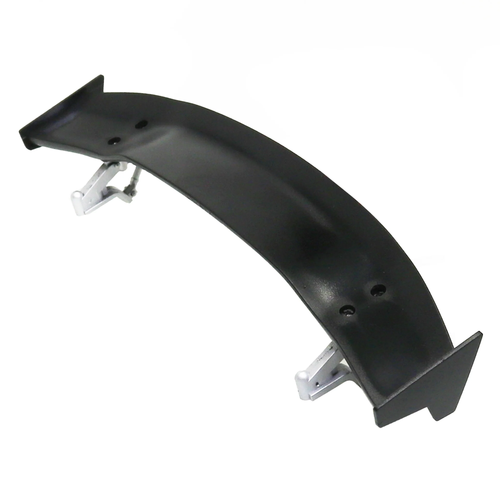 1/10 BLACK SPOILER 1093 Style (187mm) with SILVER (LOW) WING STANDS - [Eagle] #WG0429-BK