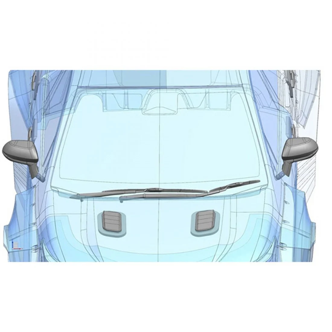 1-10 Corolla Door Handles, grill, wipers for AD-RB11 - Real Body Parts SET2 [Addiction] AD-RB11-P1 - Image 2