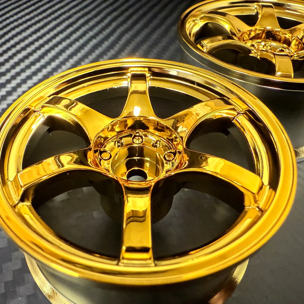 1-10 GOLD CHROME RAYS GRAMLIGHTS 57D Sports - HIGH TRACTION 6mm - 8mm [LAB] OWT-0406GO OWT-0408GO - Image 3