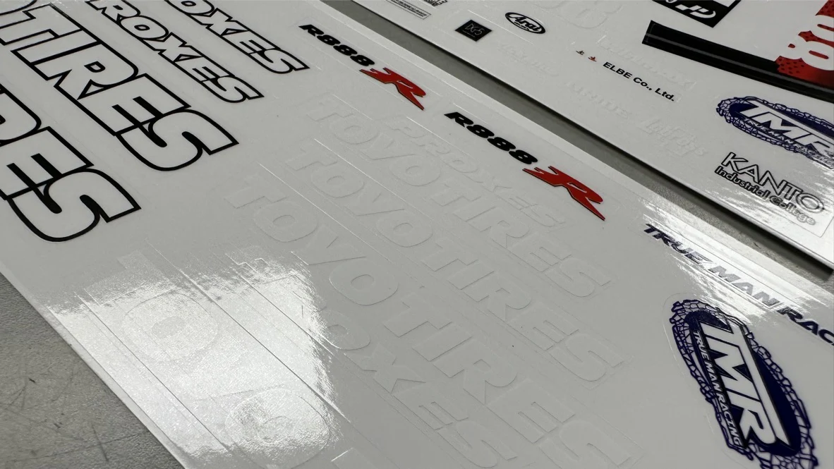 1-10 LIVERY: TOYO TIRES GOLD GRAPHICS DECAL SHEET FORMULA DRIFT STICKERS FD [TEAM-C] TOYO934 - Image 3