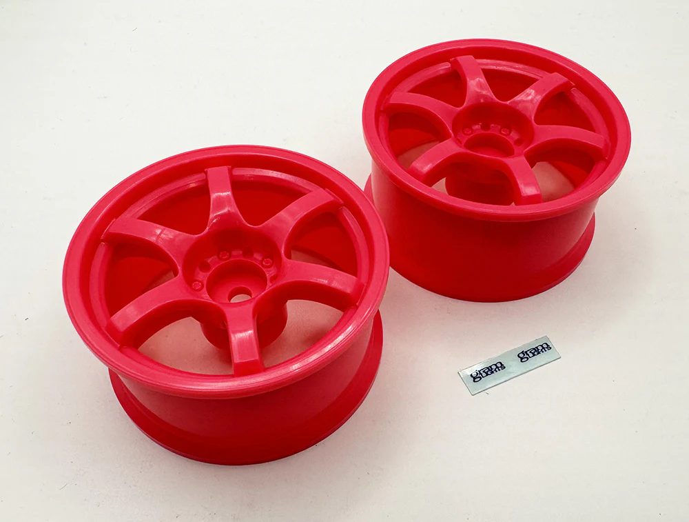 1-10 RAYS - Neon Pink GRAMLIGHTS 57D Rims 6mm 8mm - DRIFT RIMS [LAB] LW-0406PIa LW-0408PIa - Image 3