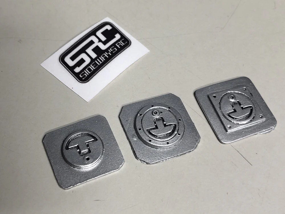 1-10 Realistic Racing Fuel Lid Gas Cap Filler SET of 3 [SRC]