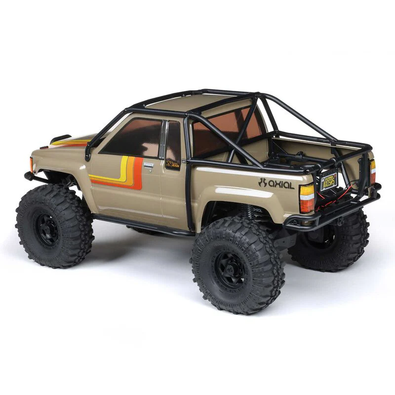 1/10 SCX10 III 1987 Toyota SR5 4X4 RTR Brushed Rock Crawler Truck (RED / TAN) [Axial] AXI-2062T1 TAN AXI-2062T2 RED - Image 5