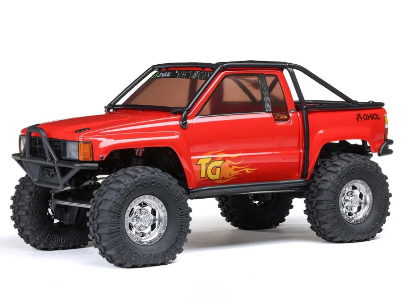 1/10 SCX10 III 1987 Toyota SR5 4X4 RTR Brushed Rock Crawler Truck (RED / TAN) [Axial] AXI-2062T1 TAN AXI-2062T2 RED - Image 7