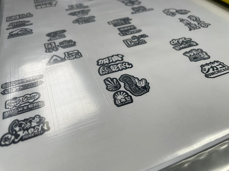 1-10 SLAPS: MISC DRIFT BLACK AND WHITE DECAL SHEET LBWK DRIFT STICKERS [TEAM-C] TC919 - Image 4