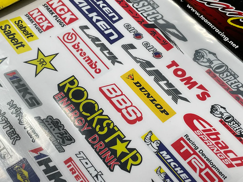 1-10 SLAPS: Rockstar Redbull Falken Formula D Decal Sheet LBWK DRIFT STICKERS [TEAM-C] ROCKSTAR-918 - Image 4