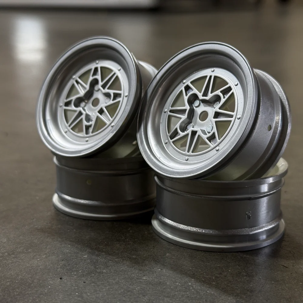 1-10 SSR MK3 RIMS +3 MATTE SILVER (4 PACK)  WHEELS [K FORCE] SSRMK3-MS