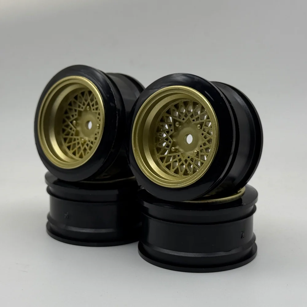 1-10 SSR REVERSE MESH RIMS (GOLD) +6 (4 PACK) (INCH DOWN) [K FORCE] KF-5273