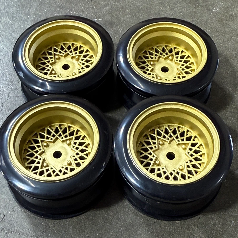 1-10 SSR REVERSE MESH RIMS (GOLD) +9 (4 PACK) (INCH DOWN) [K FORCE] KF-5274 - Image 2