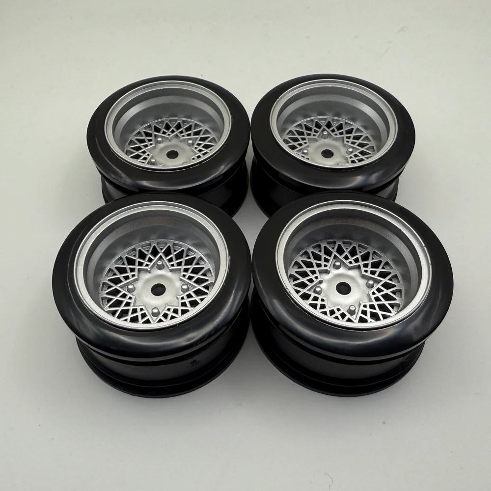 1-10 SSR REVERSE MESH RIMS (SILVER) +9 (4 PACK) (INCH DOWN) [K FORCE] KF-5275 - Image 2