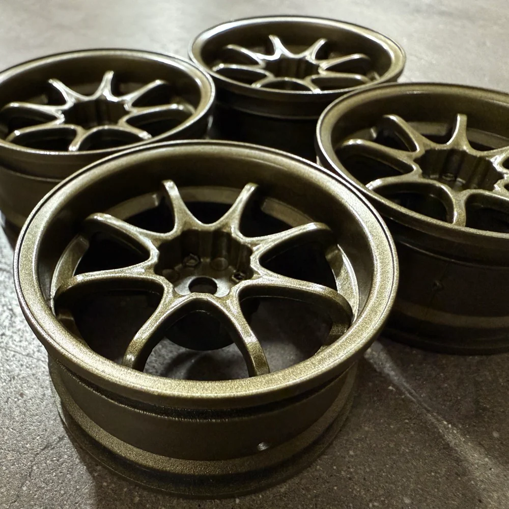 1-10 VOLK RACING RAYS CE28 RIMS +6 BRONZE (4 PACK) [K FORCE] KF-5315 - Image 2