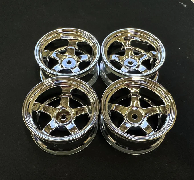 1-10 WORK MEISTER S1 RIMS - DEEP DISH +9 CHROME (4 PACK) [K FORCE] MEISTERS1-C