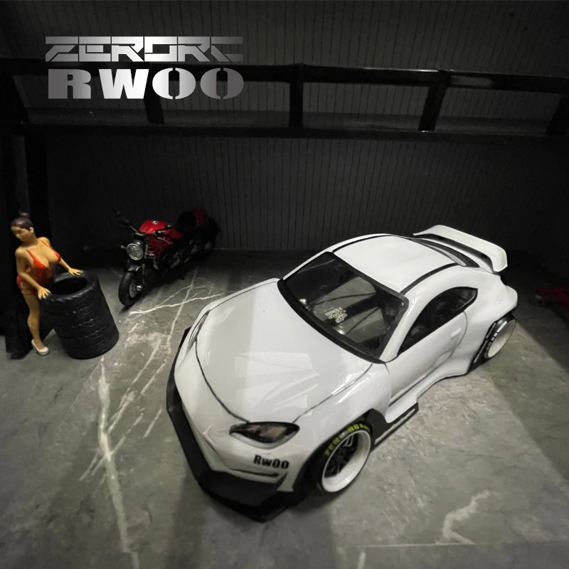 1-24 GR86 WIDEBODY LEXAN SHELL BODY SET [ZERO RC] RW-B-1 - Image 5