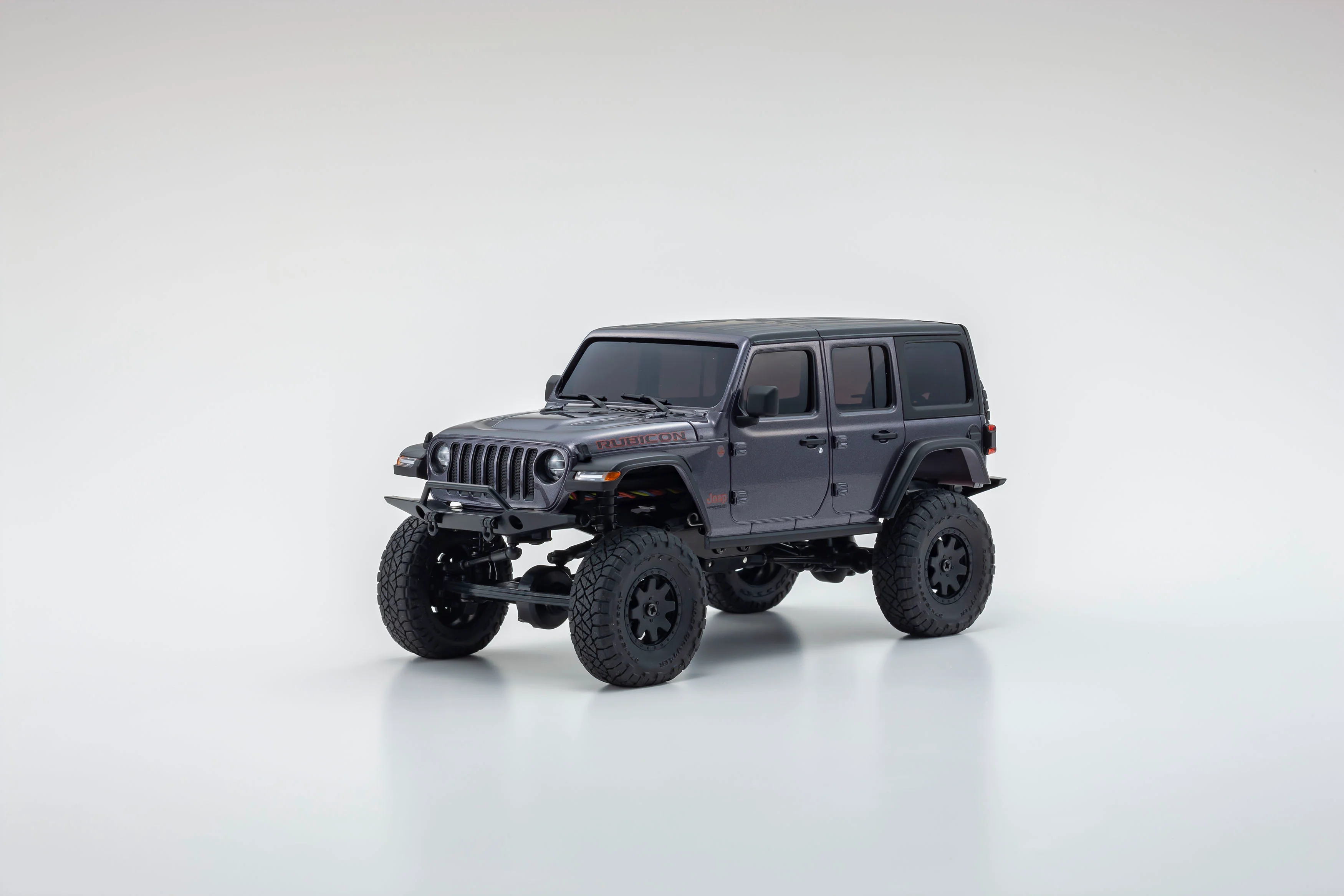 1-24 Mini-Z 4x4 Jeep Wrangler Mini Crawler (White or Gun Metal) [Kyosho] 32521GM 32521W - Image 6