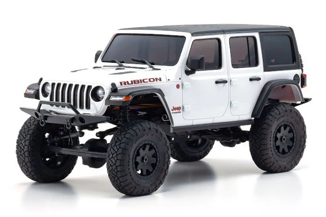 1-24 Mini-Z 4x4 Jeep Wrangler Mini Crawler (White or Gun Metal) [Kyosho] 32521GM 32521W - Image 7