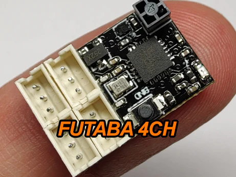 1-28 1-24 MINI MICRO FUTABA 4CH RECEIVER T-FHSS DA3S 3 [ DRIFTART ] 93403