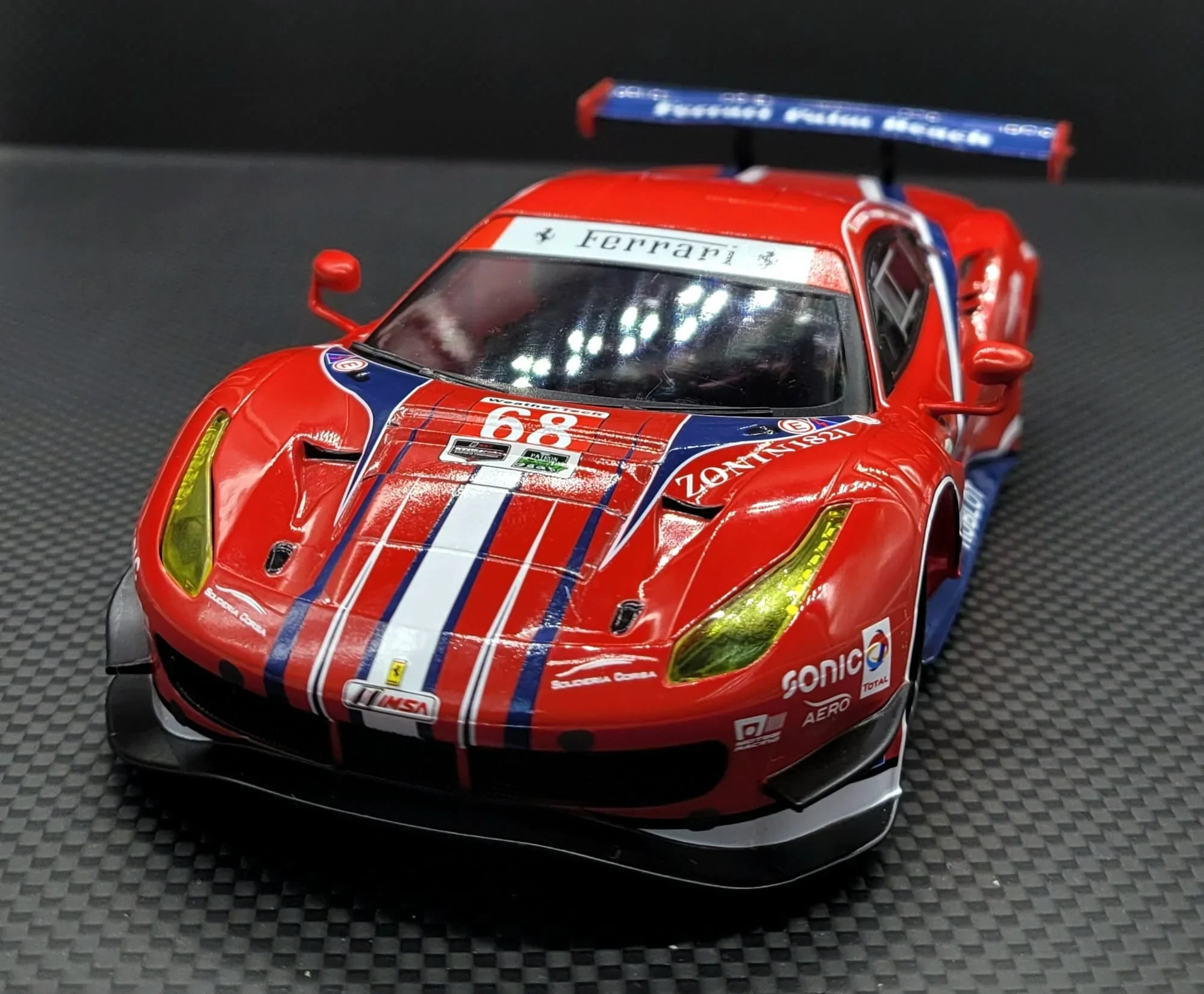 1-28 GL 488 GT3 Body 006 (LIMITED EDITION) (98mm) for Mini-Z [GL Racing] GL-488-GT3-006