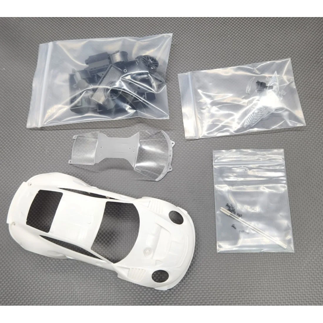 1-28 GL 911-GT3 White Kit Set (98mm) for Mini-Z [GL Racing] GL-911-GT3-K01