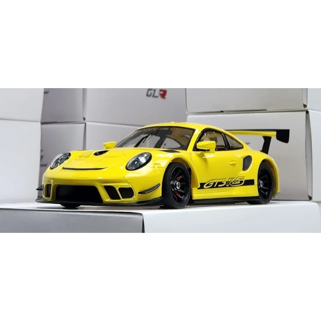 1-28 GL 911-GT3 White Kit Set (98mm) for Mini-Z [GL Racing] GL-911-GT3-K01 - Image 2