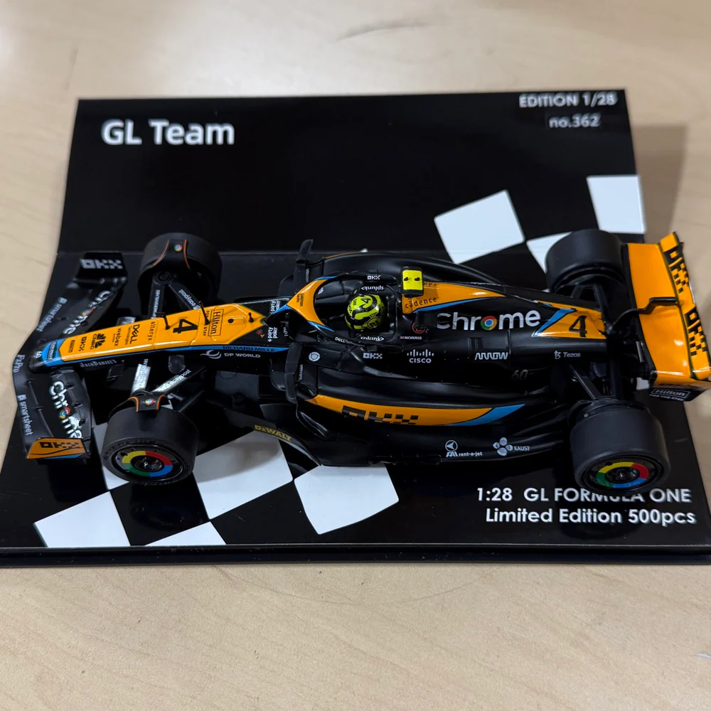 1-28 GL Formula One Body Set #3  - Orange / Black (AU4 ) [GL Racing] GL-M60-003 - Image 2