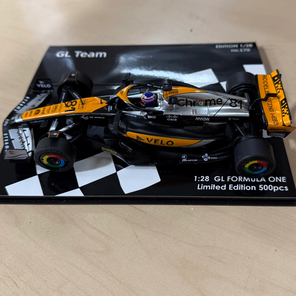 1-28 GL Formula One Body Set #4  - Silver / Black (BR81 ) [GL Racing] GL-M60-004 - Image 2
