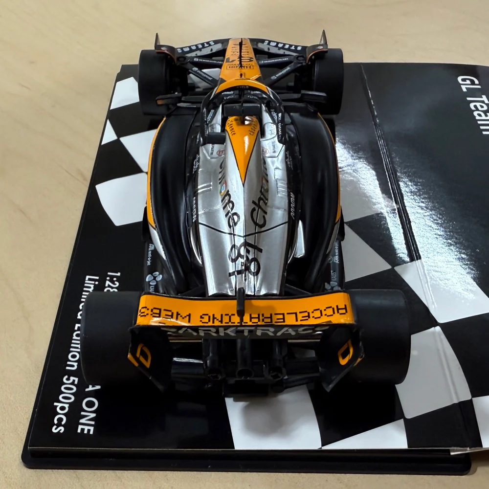 1-28 GL Formula One Body Set #4  - Silver / Black (BR81 ) [GL Racing] GL-M60-004 - Image 3