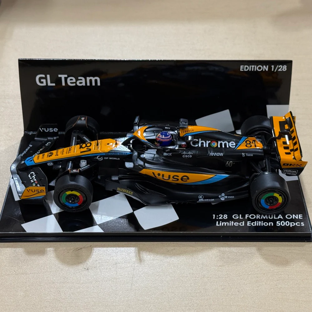1-28 GL Formula One Body Set #1 - Orange / Black (BA81) [GL Racing] GL-M60-001 - Image 4