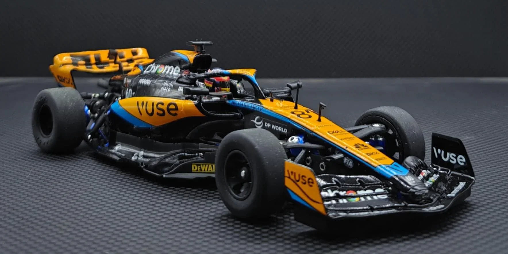 1-28 GL Formula One Body Set #1 - Orange / Black (BA81) [GL Racing] GL-M60-001 - Image 5