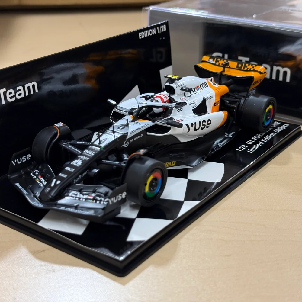 1-28 GL Formula One Body Set #2  - Orange / White (TC4 ) [GL Racing] GL-M60-002
