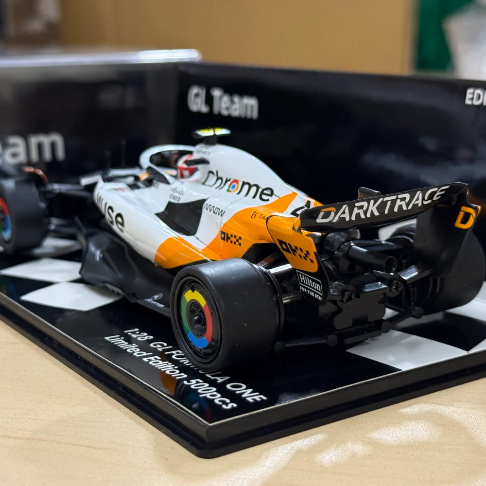 1-28 GL Formula One Body Set #2  - Orange / White (TC4 ) [GL Racing] GL-M60-002 - Image 4