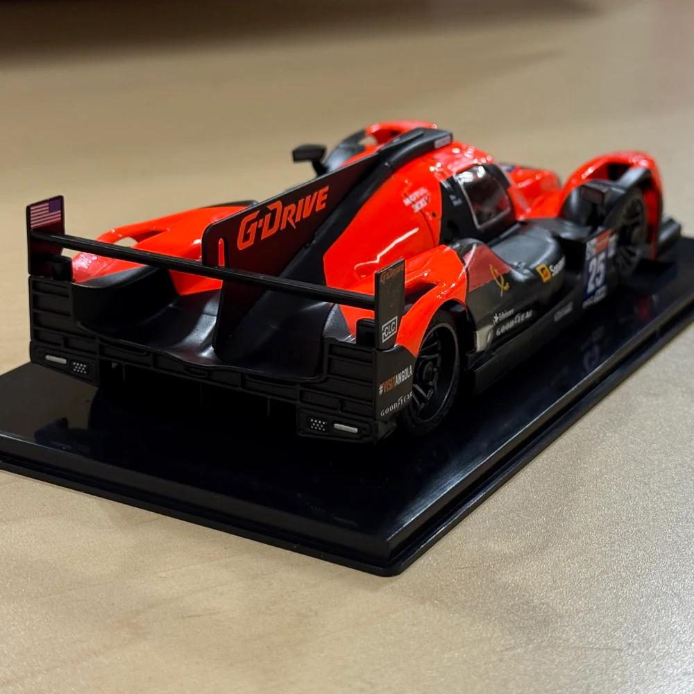 1-28 GL LMP2 #003 - RED / BLACK Painted Body (102mm WB) [GL Racing] GL-LMP2-003 - Image 4
