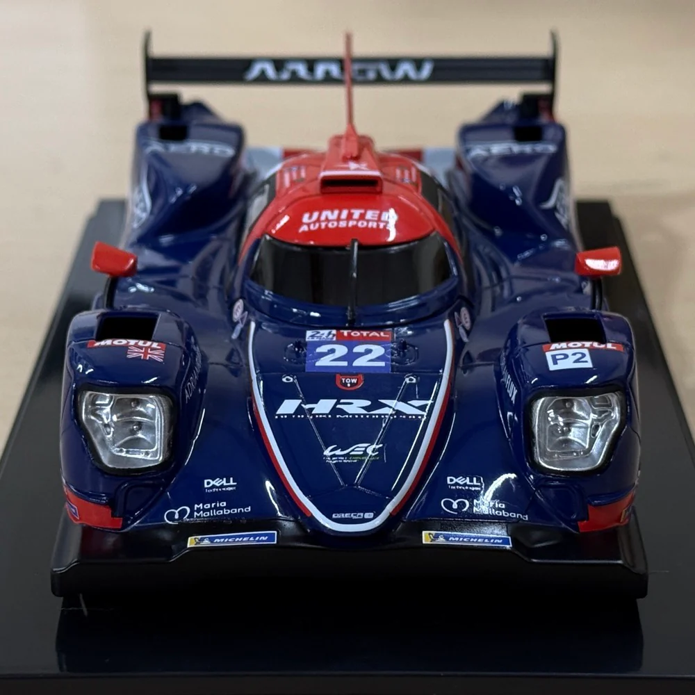 1-28 GL LMP2 #005 (22) - BLUE/RED Painted Body (102mm WB) [GL Racing]  GL-LMP2-005 - Image 5