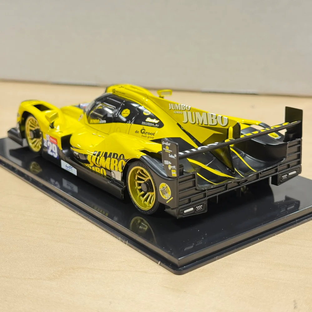 1-28 GL LMP2 #004(29) - YELLOW / BLACK Painted Body (102mm WB) [GL Racing] GL-LMP2-004 - Image 2