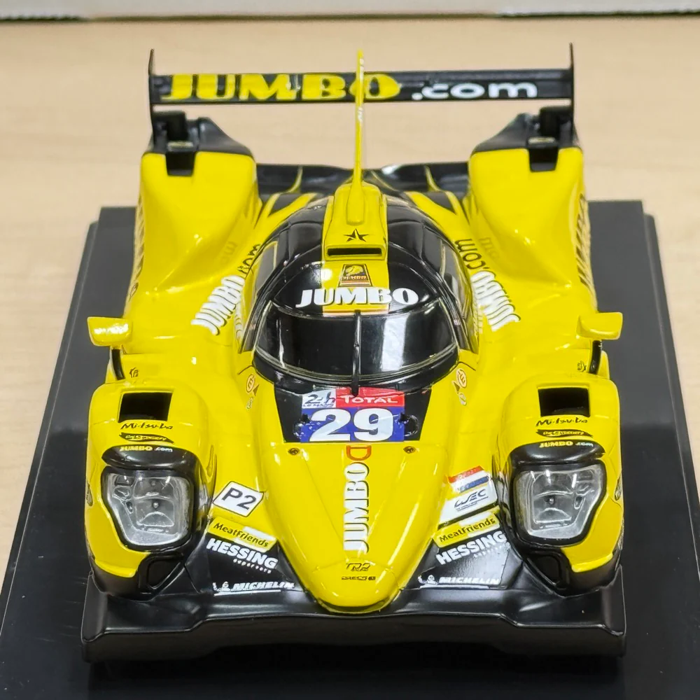1-28 GL LMP2 #004(29) - YELLOW / BLACK Painted Body (102mm WB) [GL Racing] GL-LMP2-004 - Image 4