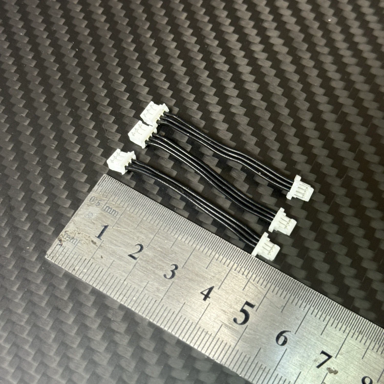 1-28 Mini ESC to Receiver Cables 35mm (3 Pack) Super Short Mini-Z [Scale Reflex] 700513S