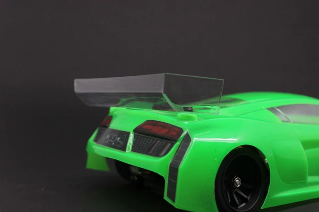 1-28 Mini-Z Lexan Rear Wing (Embossed MK logo) [Marka] MRK-8050 - Image 2