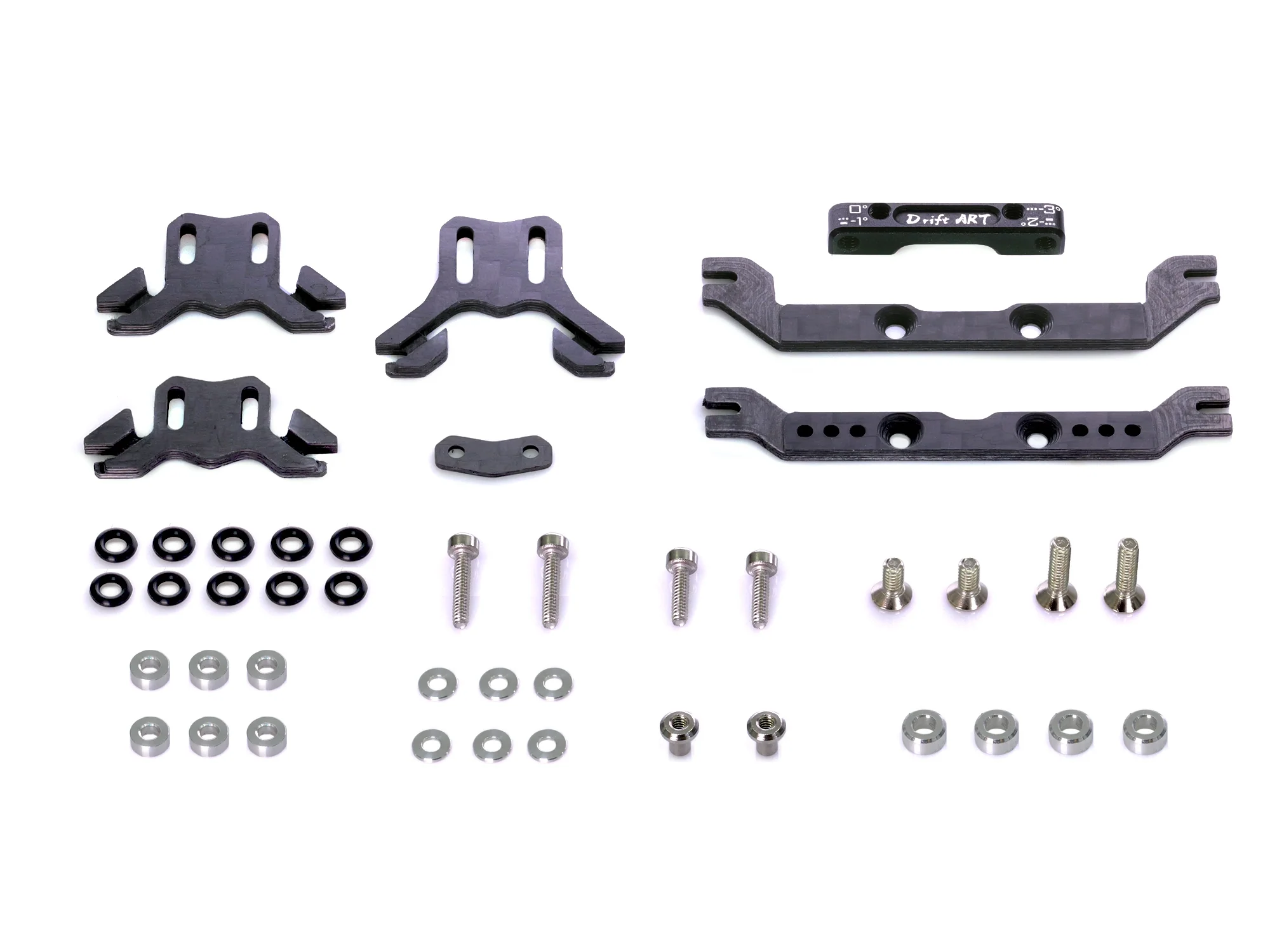 1-28 Universal Body Mount Set DA4 For kyosho miniz GL Body For DA3 DA4 DA2 [Drift Art] 97801