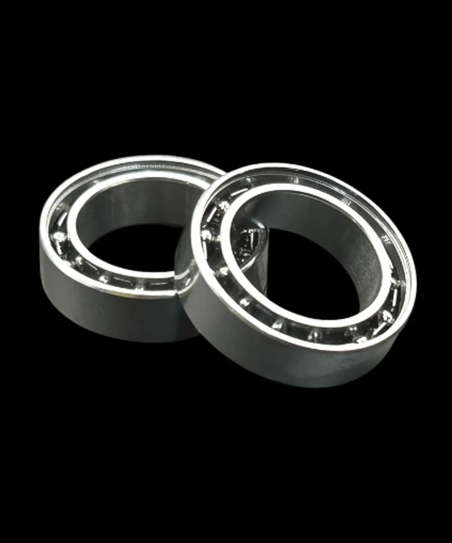 10x15x4mm Low friction bearing 1015 Open Ball Bearings - 2 Pack [Topline] TP-541