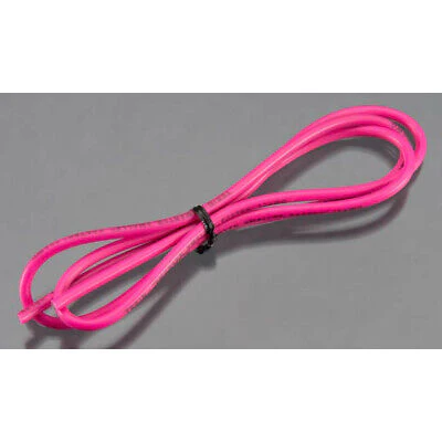 12AWG PINK SILICON POWER ESC BATTERY WIRE - CABLE - 1 METER FlexWire [TEKIN] TT3009