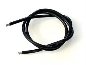 12G Silicon Cable BLACK 12 Gauge 12ga 12awg Wire OP-15116 [Acuvance] 60625