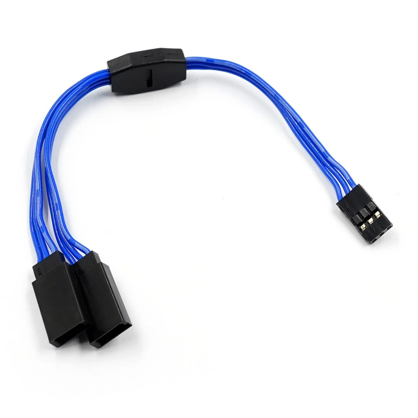 150mm BLUE 60-Core Y Harness High Current Servo Wire Splitter [Yeah Racing] WPT-0154DB