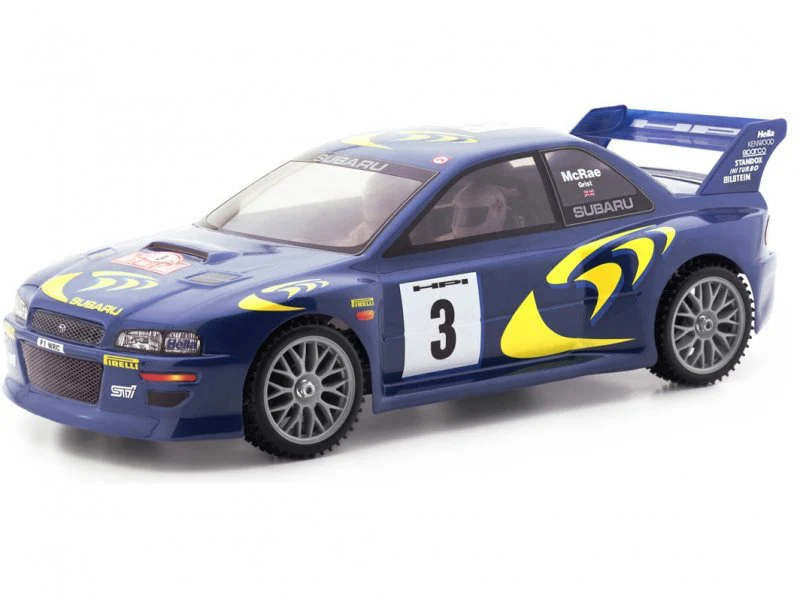 1998 Subaru Impreza STI WRC GC8 1-10 Body Set w WING (200mm) - [HPI] 7049