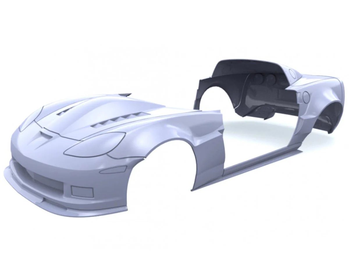 2004 Corvette C6 Z06 D-Saito Wide Body Kit [24k / ARLOS] TAF70014