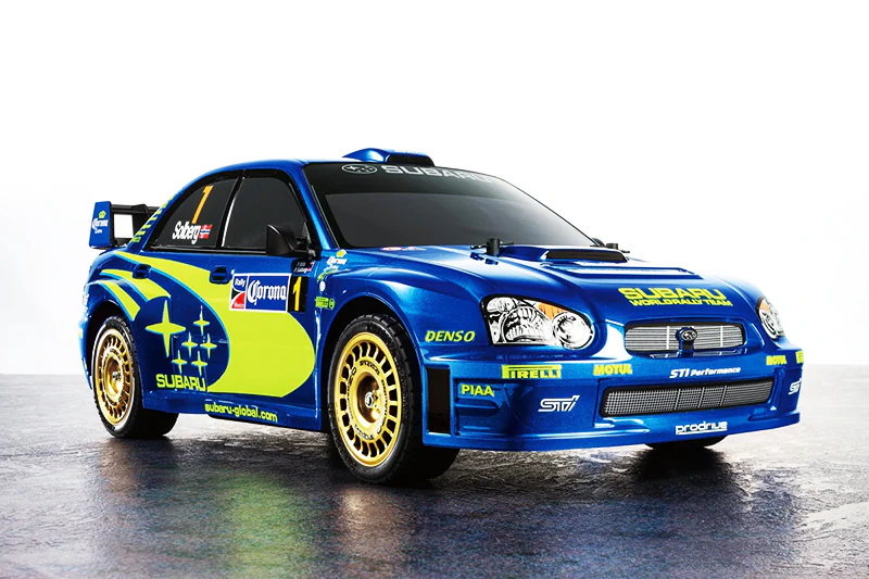 2004 Subaru Impreza STI BLOB Eye 1-10 Body Shell Rally 555 [Quality RC] QRC-SUBYBLOB