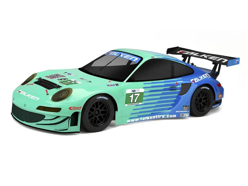 2012 PORSCHE 911 GT3 RSR FALKEN 1-10 200mm Body [HPI] 108370