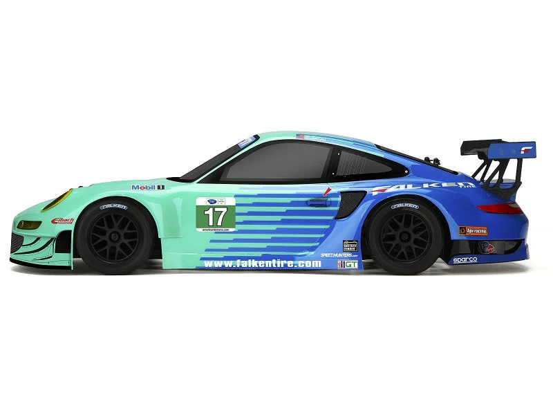 2012 PORSCHE 911 GT3 RSR FALKEN 1-10 200mm Body [HPI] 108370 - Image 2