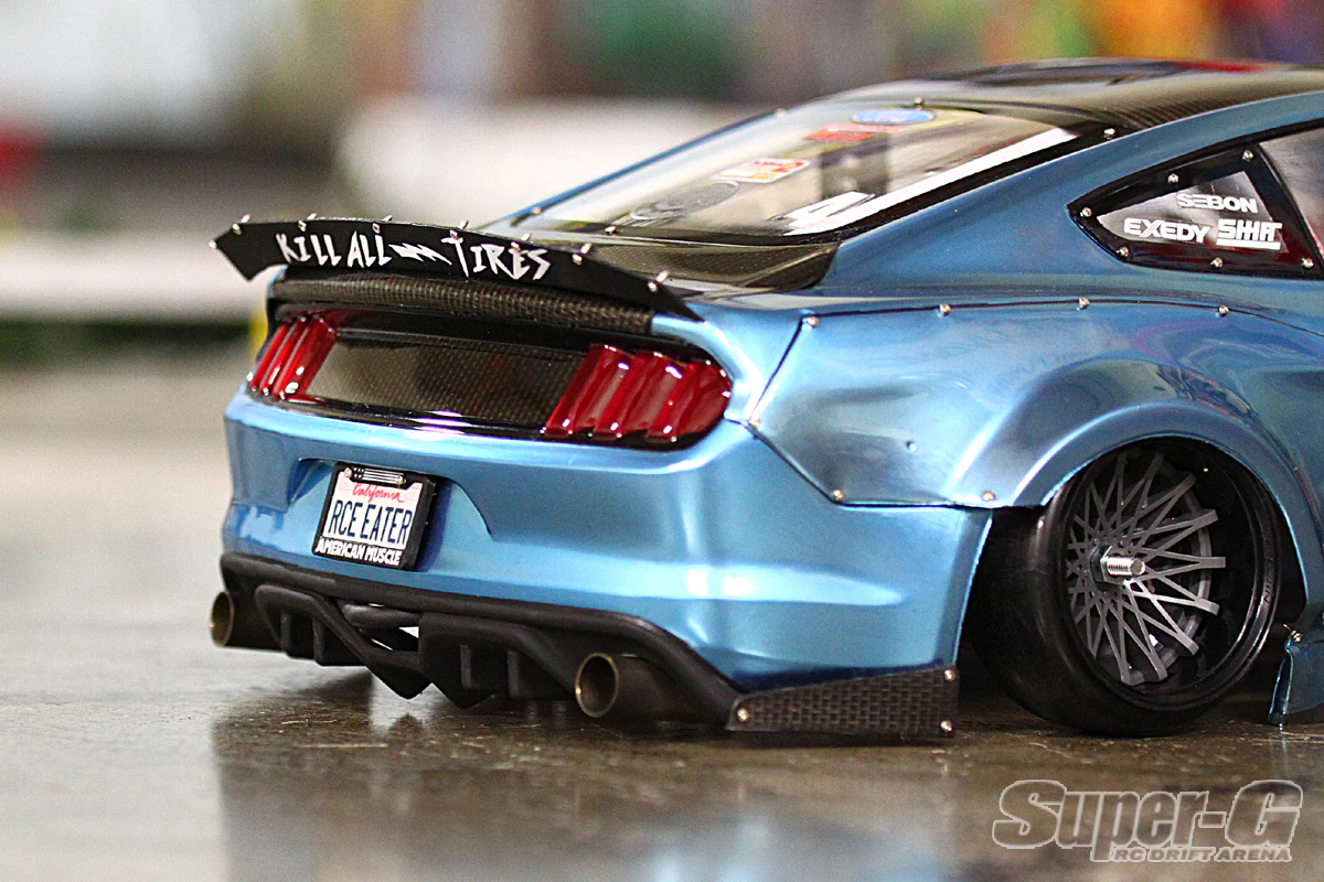 2015 Ford Mustang RTR GT Spec 5 GTR Shelby Boss 1-10 Body Set - [HPI] 116534 - Image 4